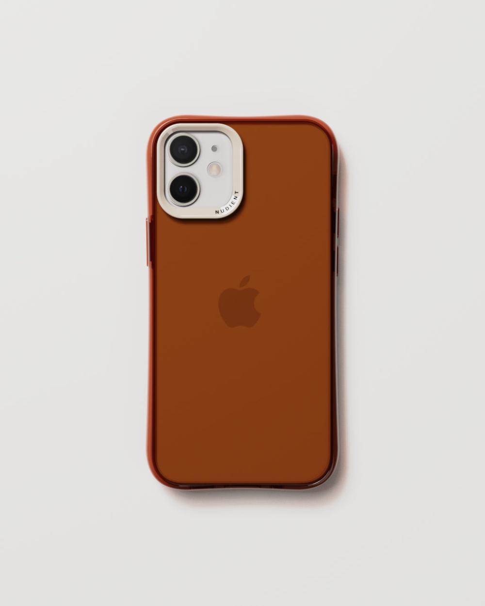 iPhone 12 Mini | Form Case – Clear Brown / iPhone 12 Mini iPhone 12 Mini Clear Brown