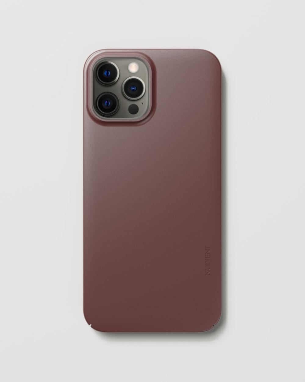 iPhone 12 Pro Max | Thin Case – Sangria Red / iPhone 12 Pro Max with MagSafe iPhone 12 Pro Max iPhone 12 Pro Max