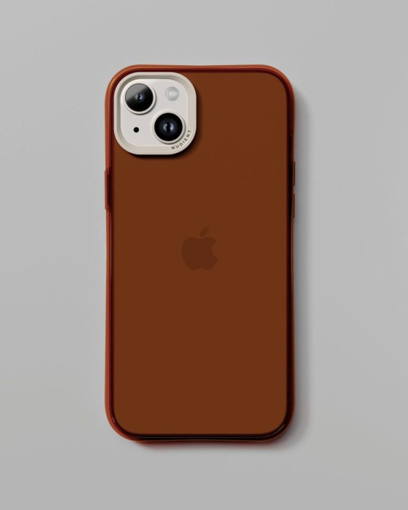 iPhone 14 Plus | Form Case – Clear Brown / iPhone 14 Plus iPhone 14 Plus Clear Brown