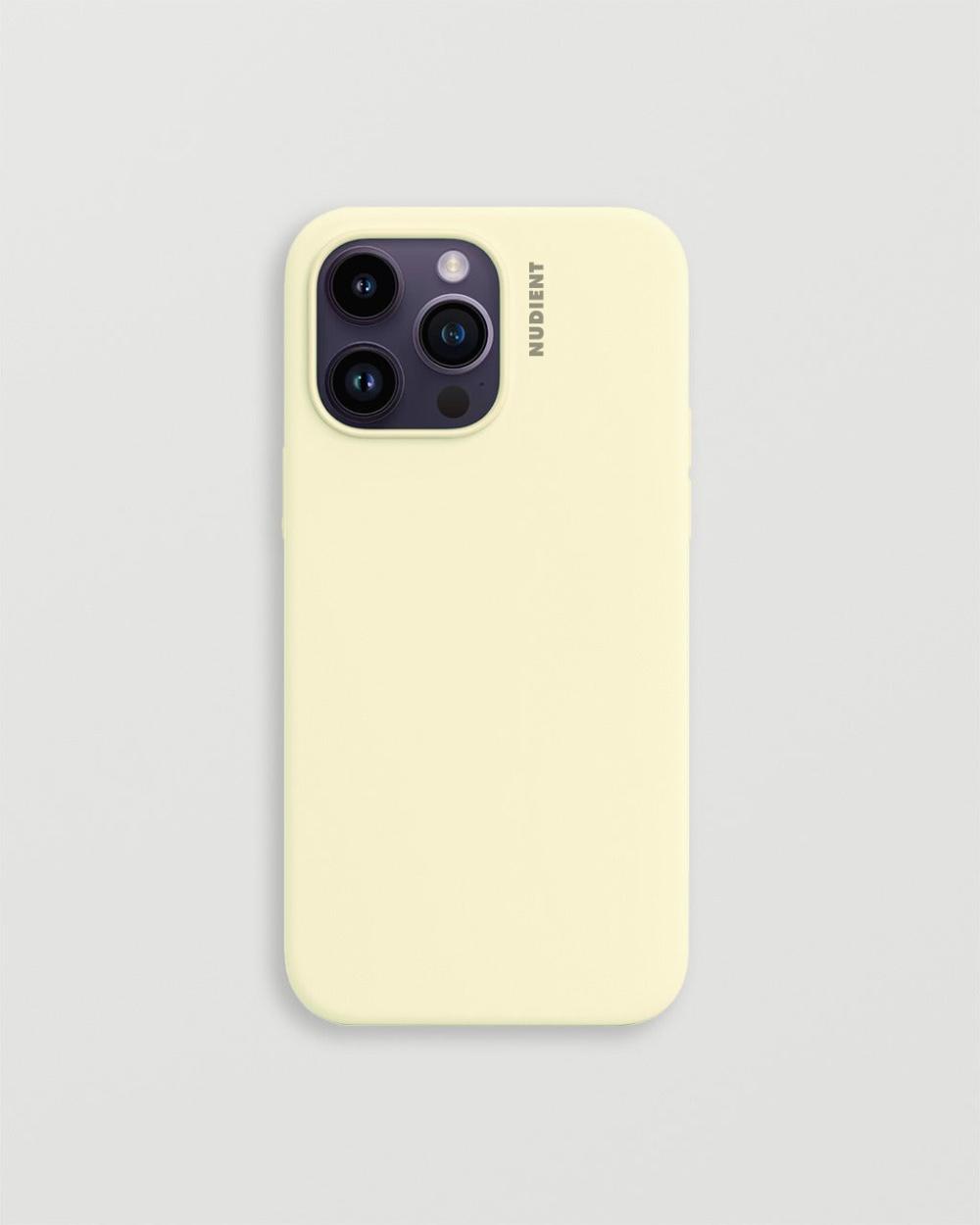 iPhone 14 Pro | Base Case – Pale Yellow / iPhone 14 Pro iPhone 14 Pro iPhone 14 Pro