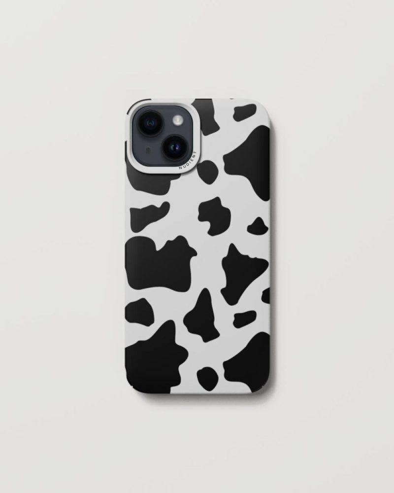 iPhone 14 | Thin Case – Moo White/Black / iPhone 14 iPhone 14 Black