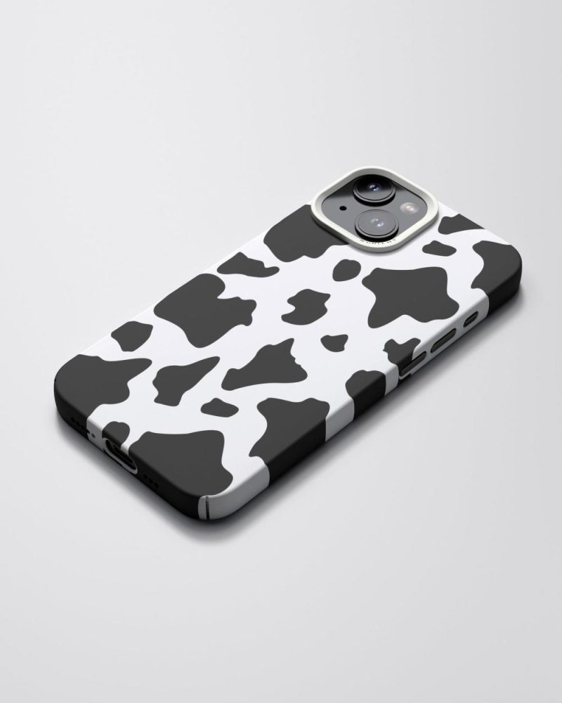 iPhone 14 | Thin Case – Moo White/Black / iPhone 14 iPhone 14 Black