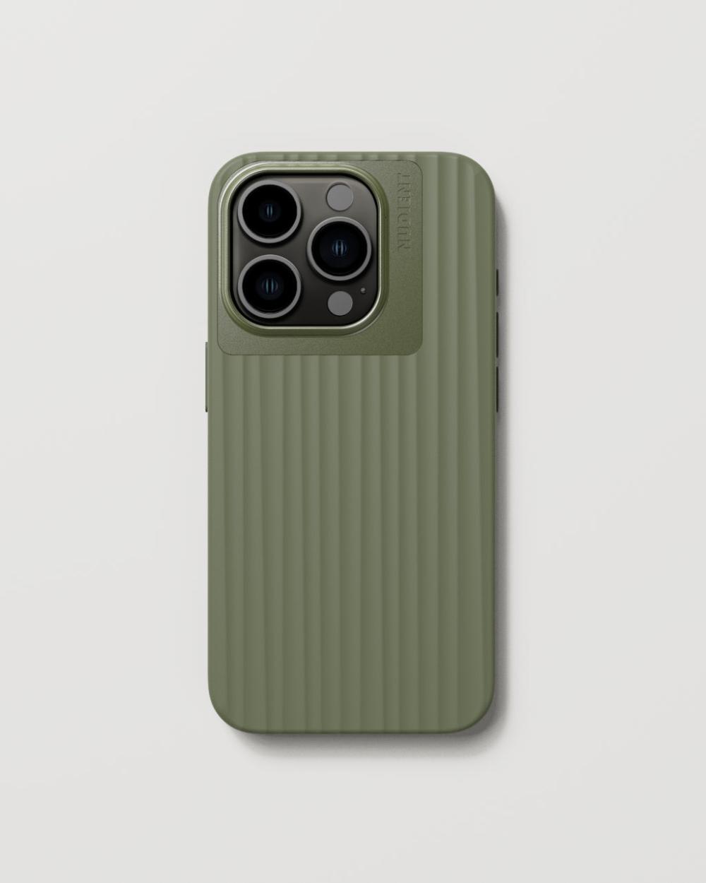 iPhone 15 Pro | Bold Case – Olive Green / iPhone 15 Pro with MagSafe iPhone 15 Pro iPhone 15 Pro