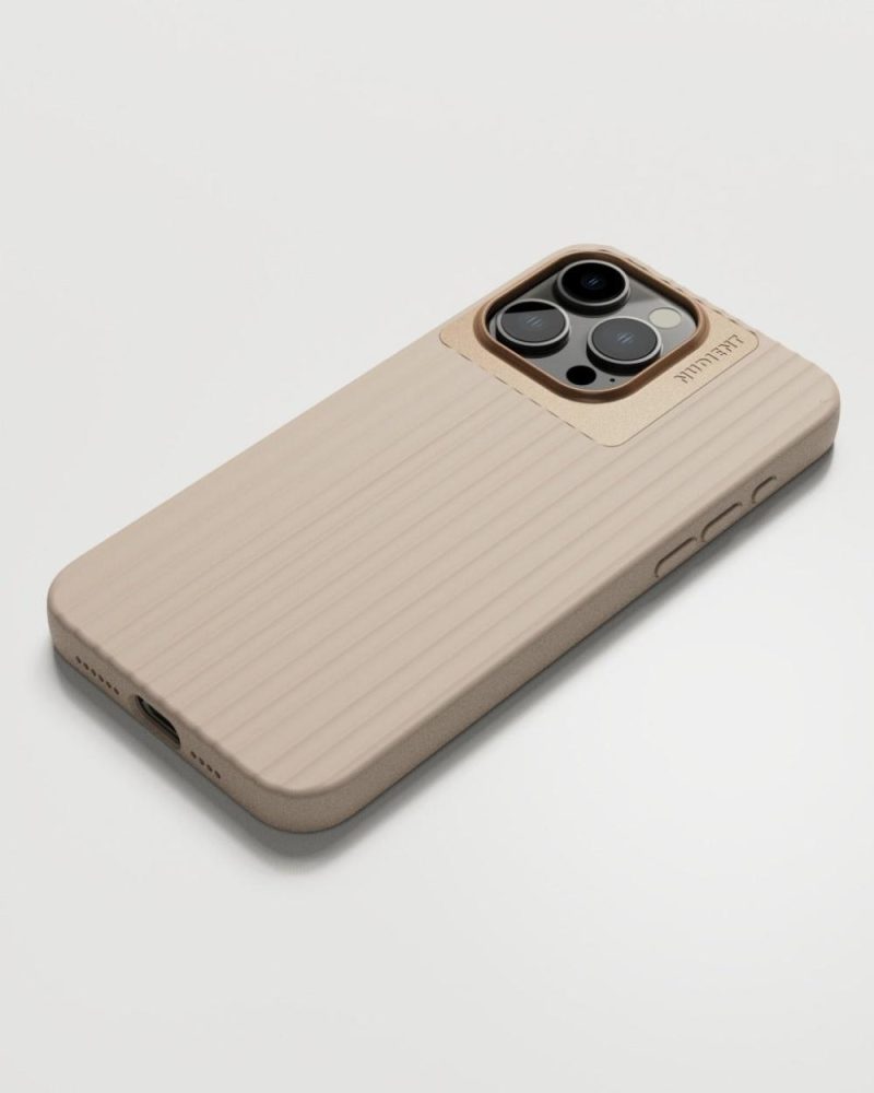 iPhone 15 Pro Max | Bold Case – Linen Beige / iPhone 15 Pro Max without MagSafe iPhone 15 Pro Max iPhone 15 Pro Max